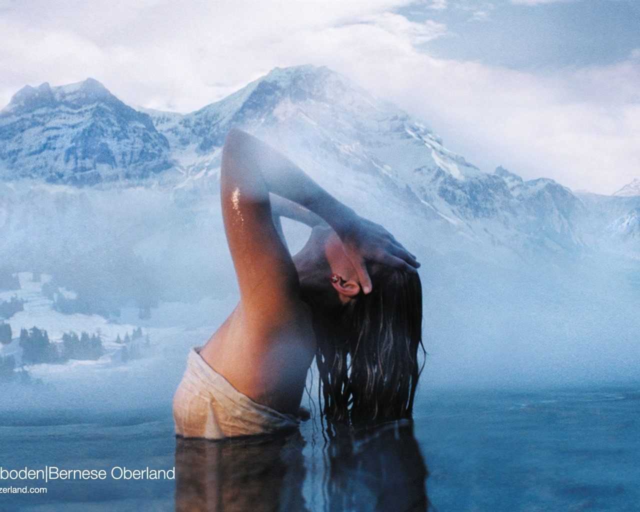 Switzerland Tourism Winter wallpaper #15 - 1280x1024