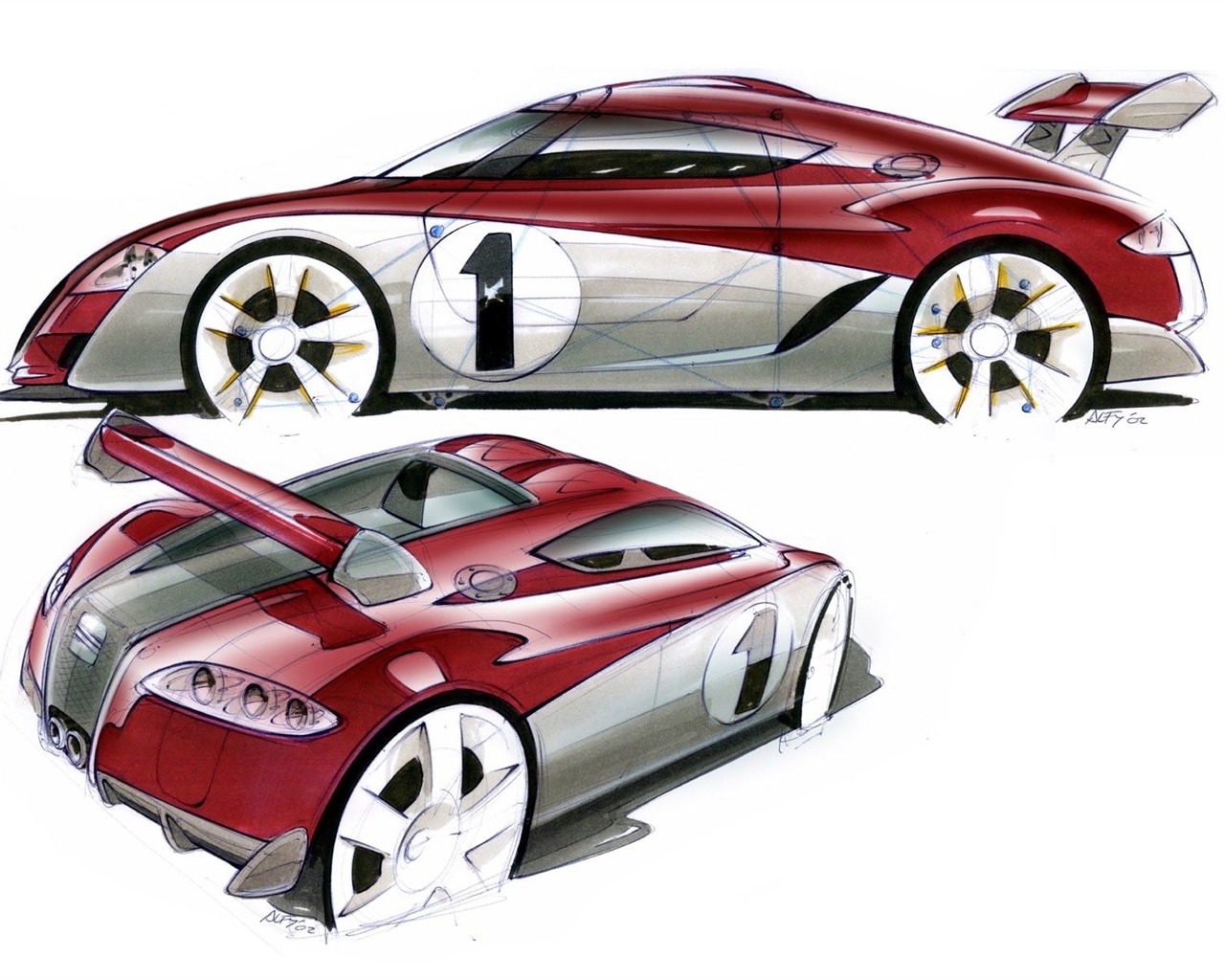 sedadla Cupra GT-tapety #2 - 1280x1024