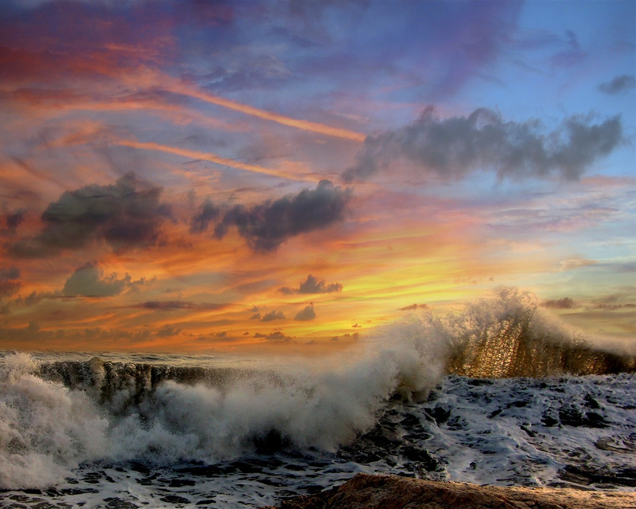 Dream náladu Ranní HD Wallpaper #13 - 1280x1024