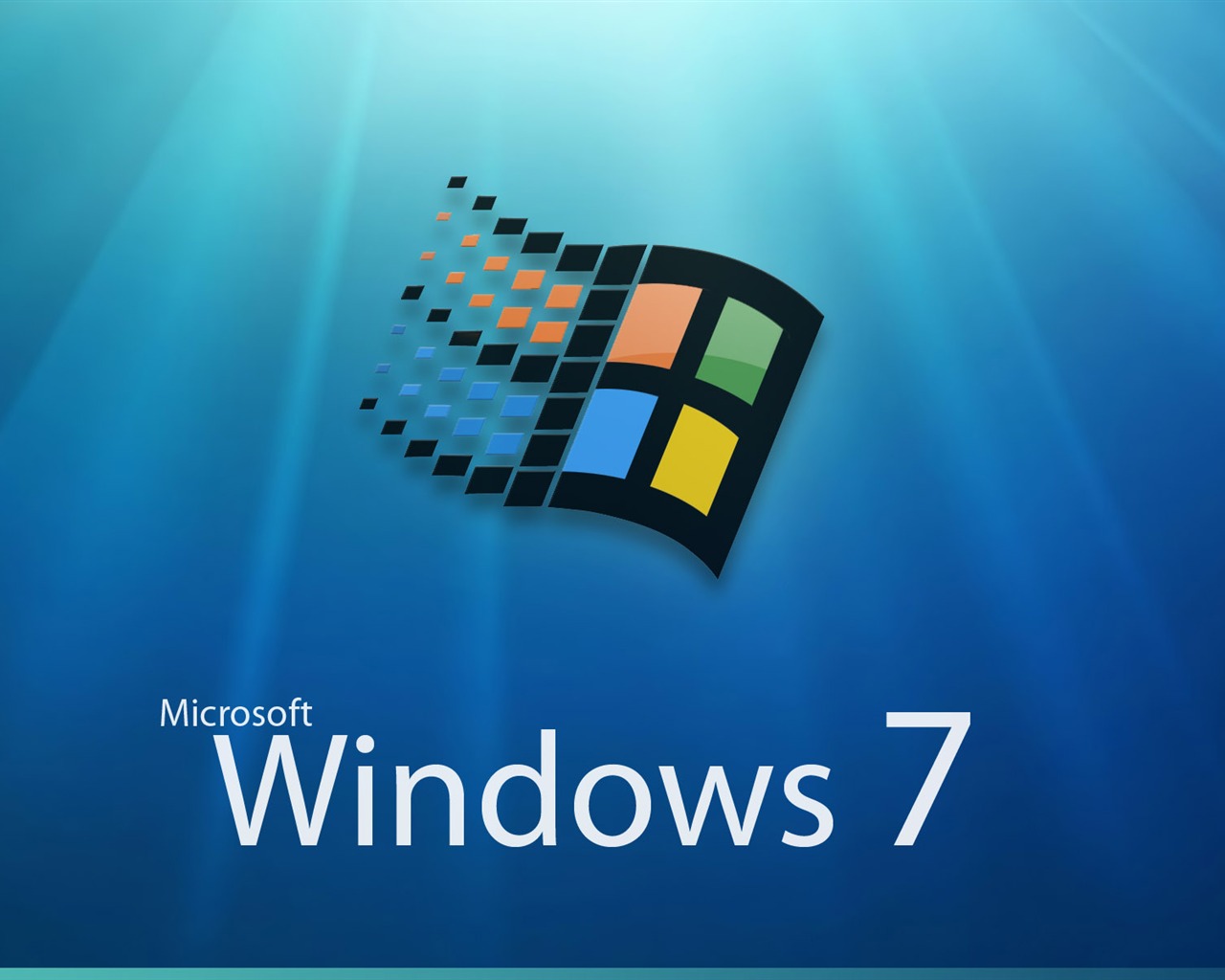 Windows7 wallpaper #1 - 1280x1024