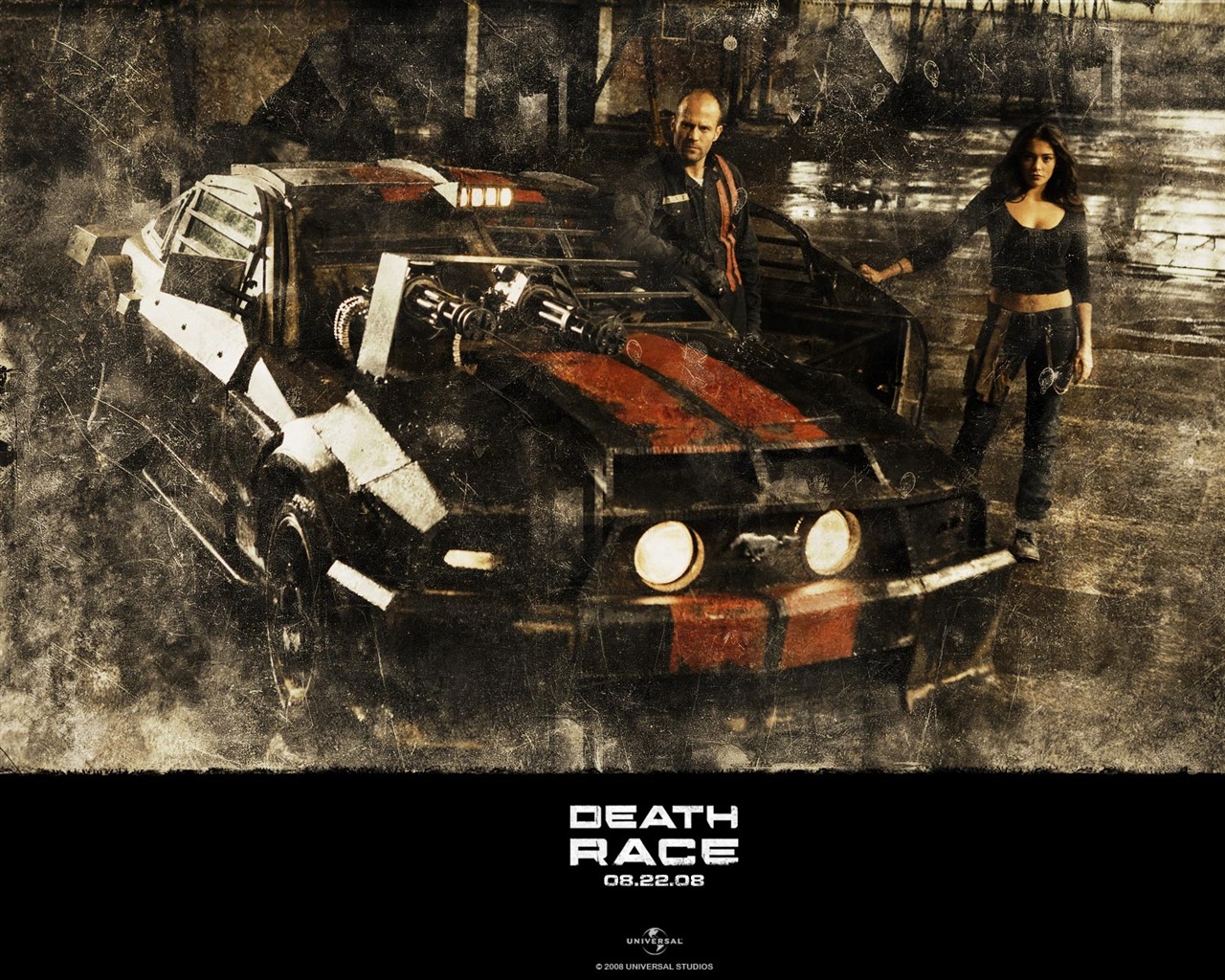 Fonds d'écran du film Death Race #3 - 1280x1024