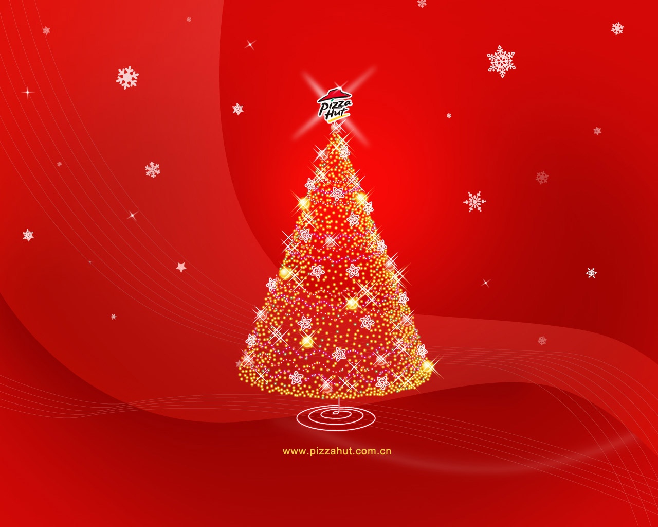 Pizza Hut reklamní design tapety (1) #19 - 1280x1024