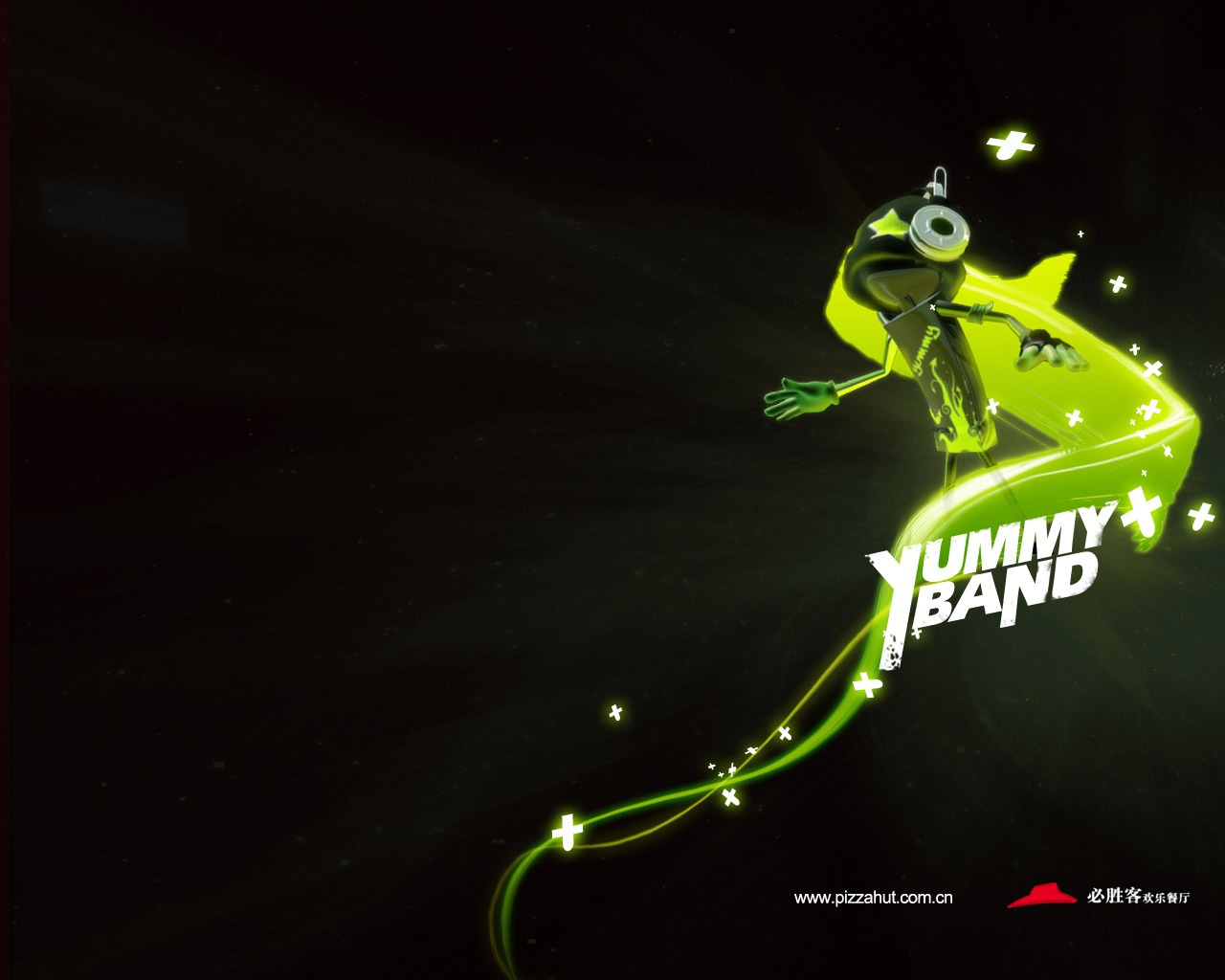 Pizza Hut reklamní design tapetu (2) #9 - 1280x1024