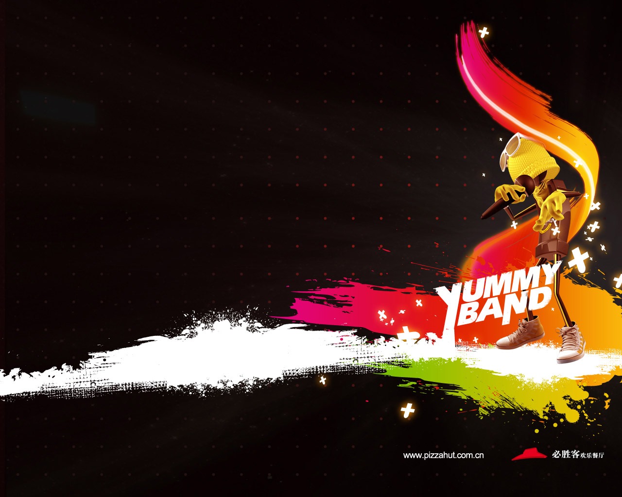 Pizza Hut advertising design wallpaper (2) #17 - 1280x1024