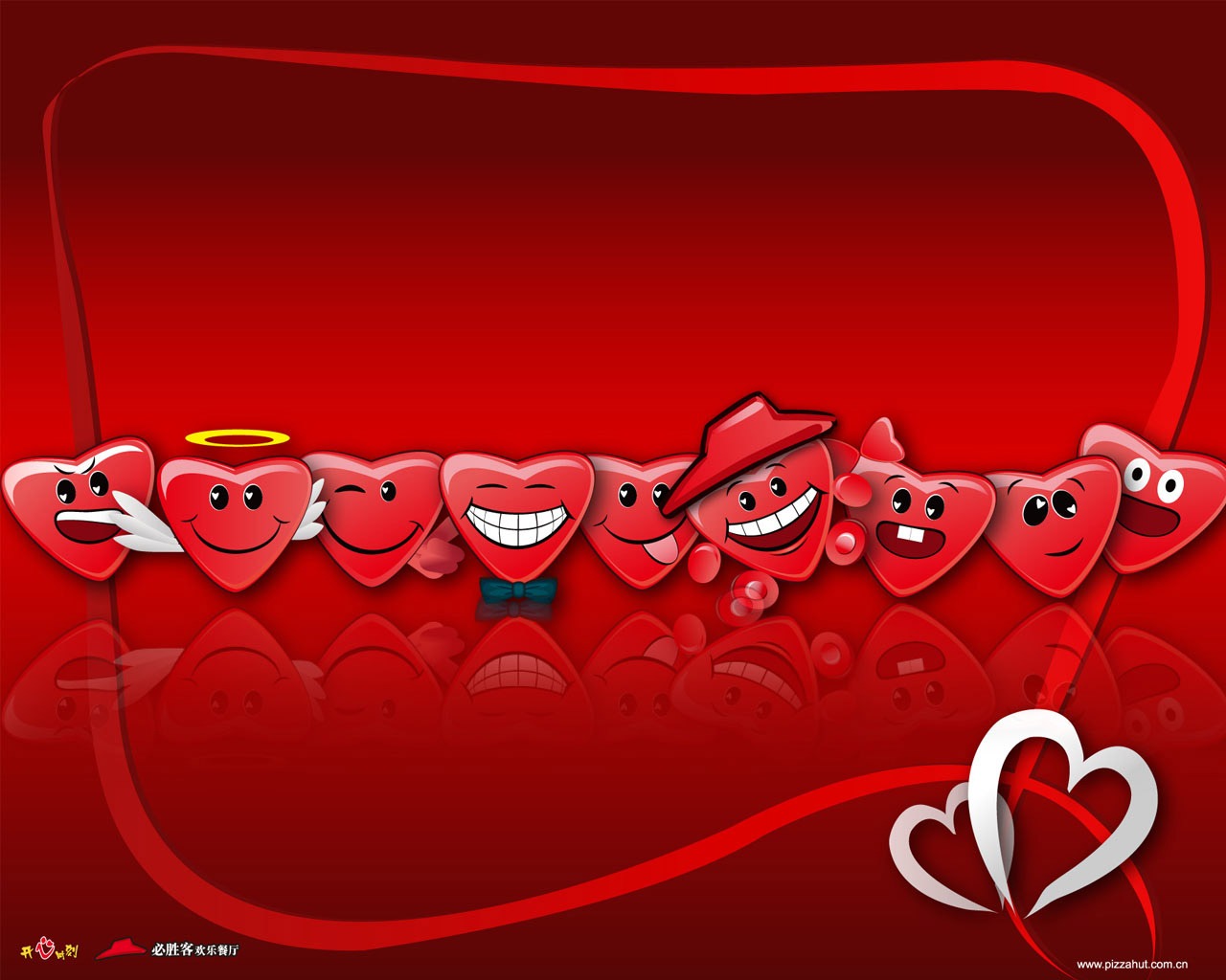 Pizza Hut reklamní design tapetu (2) #26 - 1280x1024