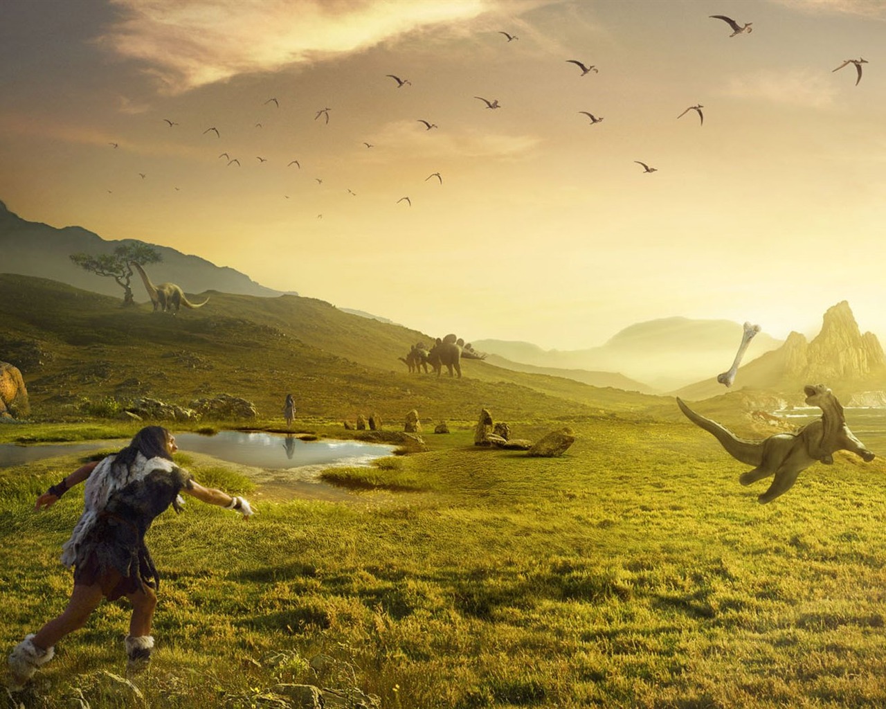 Premium wonderful creative wallpaper #8 - 1280x1024