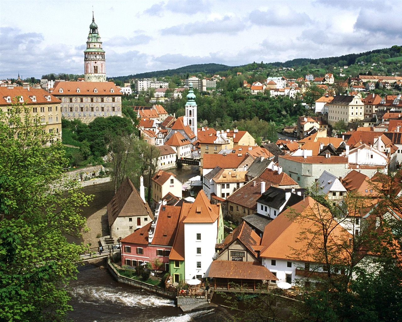 Evropská krajina krásná tapeta #8 - 1280x1024