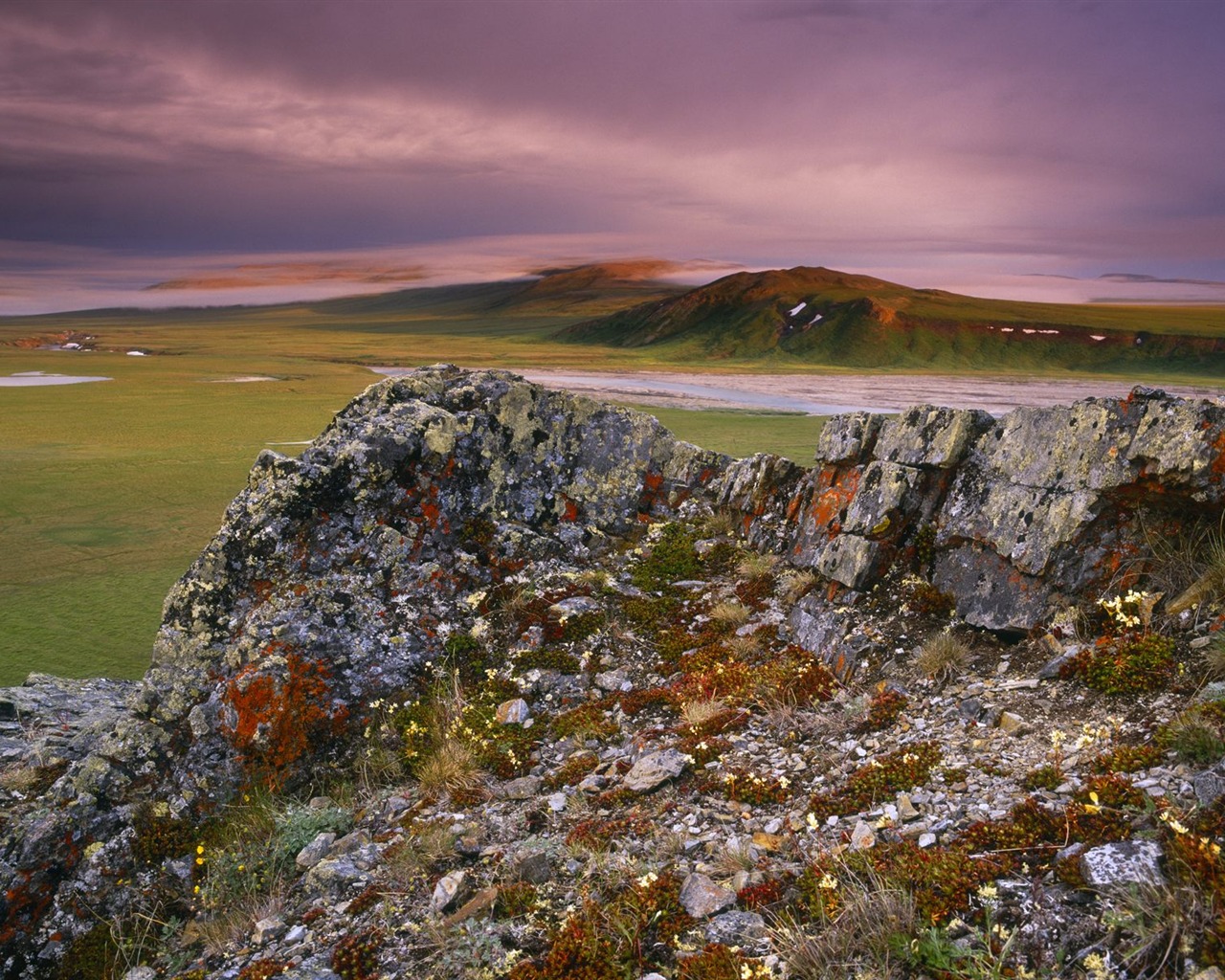 nádherné přírodní scenérie HD Tapety na plochu #2 - 1280x1024