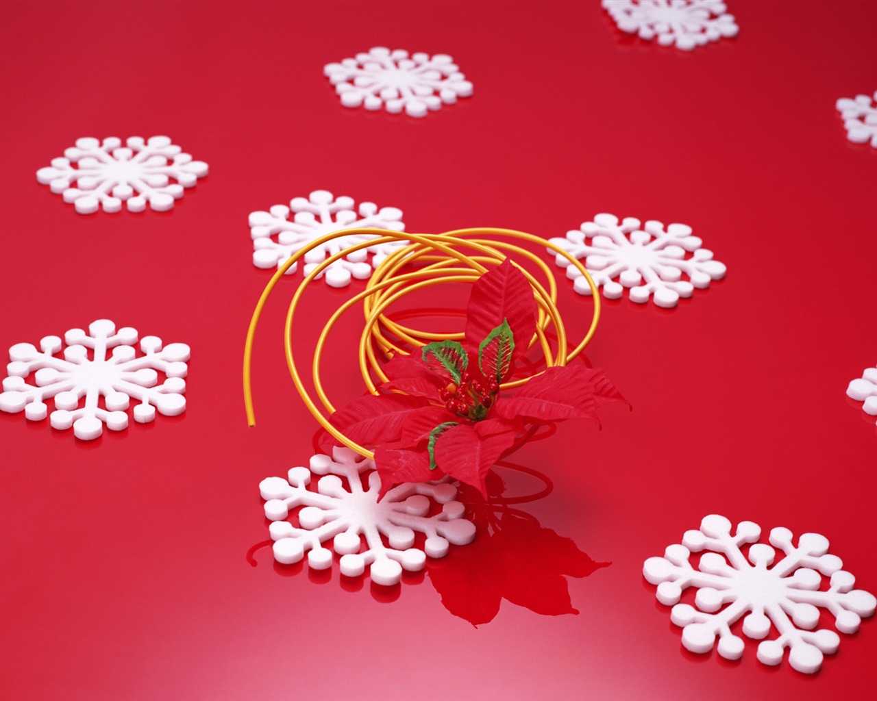 Christmas landscaping series wallpaper (5) #7 - 1280x1024