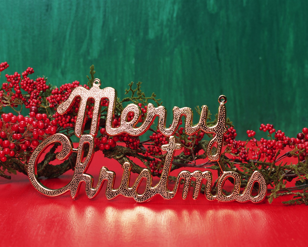 Christmas landscaping series wallpaper (6) #9 - 1280x1024