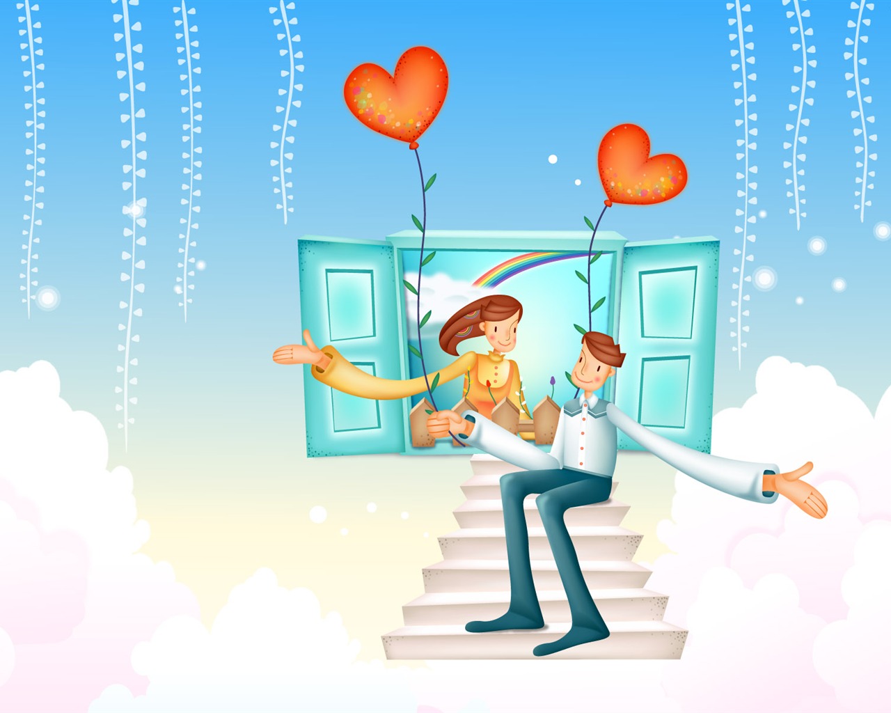 Valentine's Day Theme Wallpapers (2) #19 - 1280x1024
