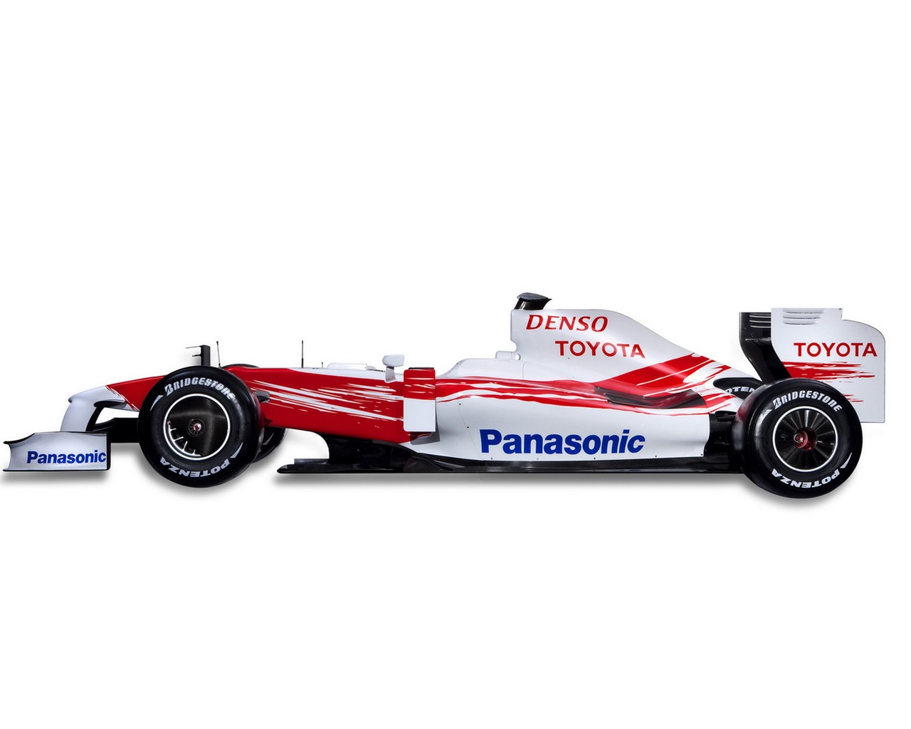 Toyota TF109 2009 F1 Car wallpaper #1 - 1280x1024