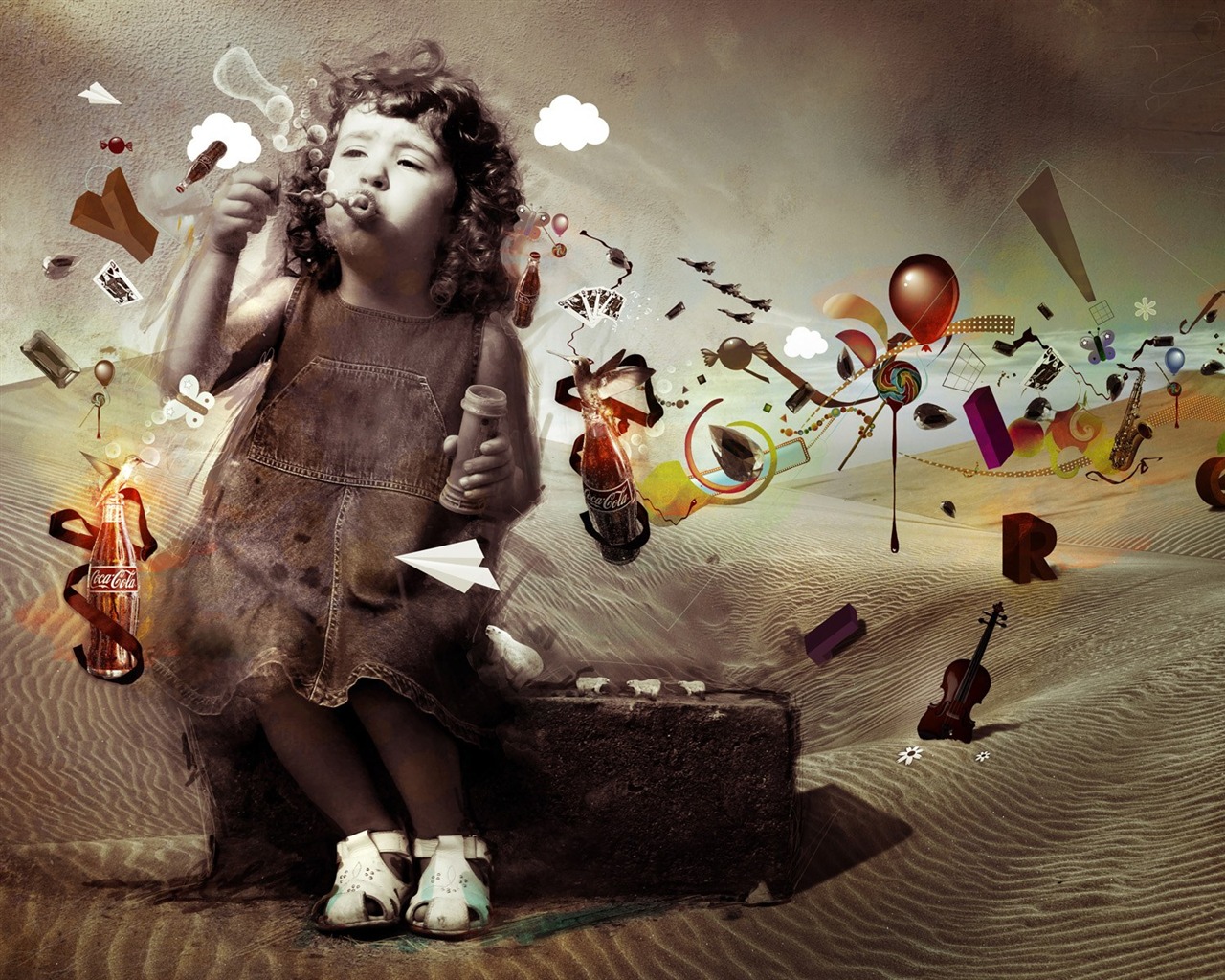 Ilustrace Design kolekce Wallpaper #5 - 1280x1024