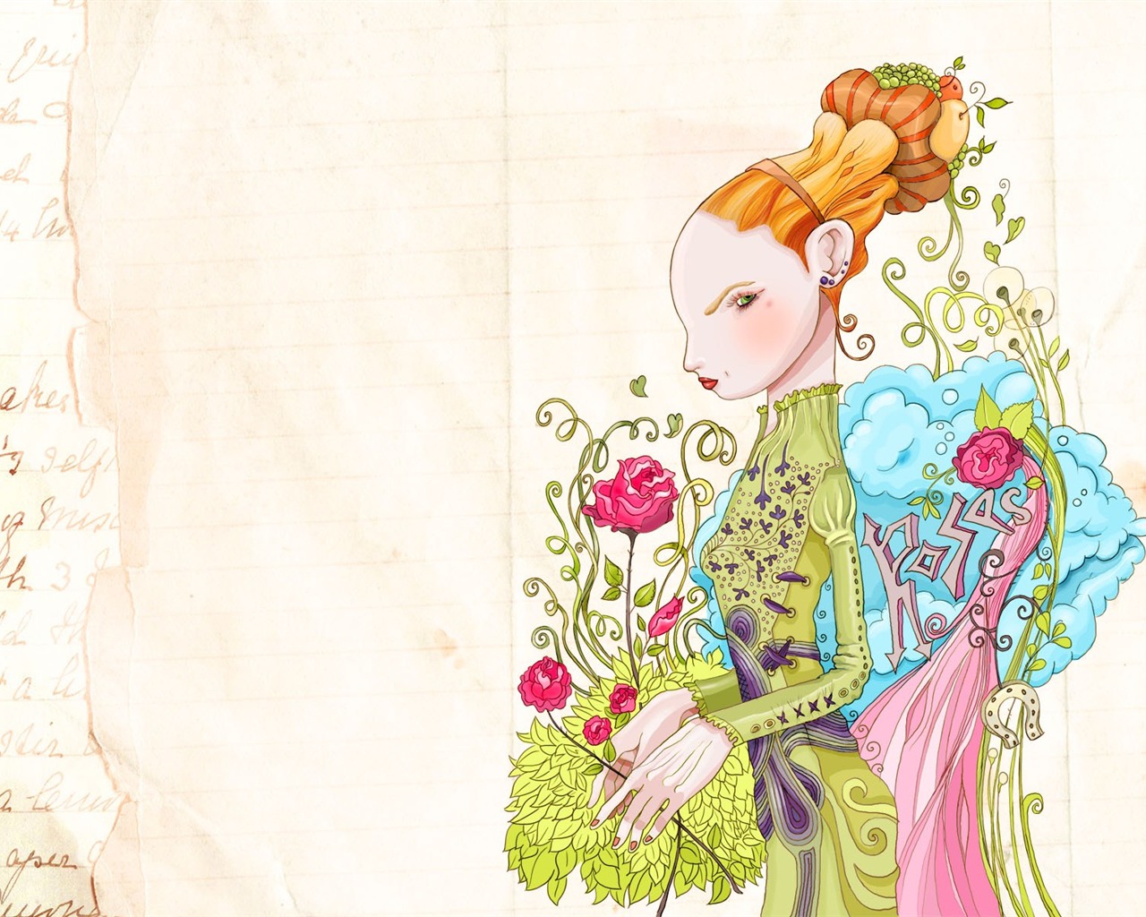 Ilustrace Design kolekce Wallpaper #26 - 1280x1024