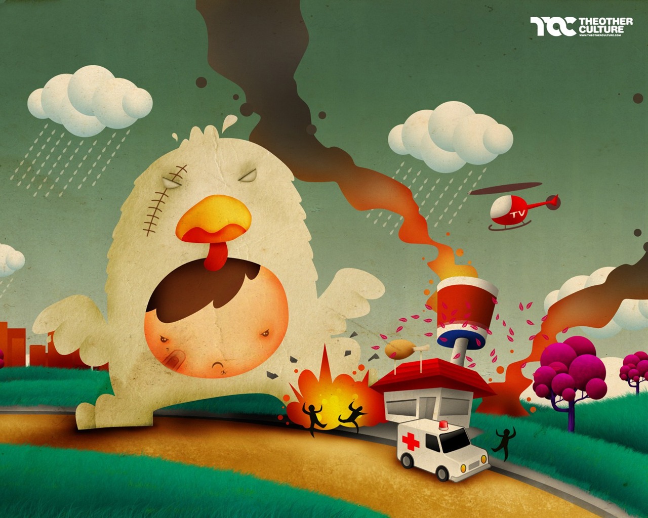 Ilustrace Design kolekce Wallpaper #32 - 1280x1024