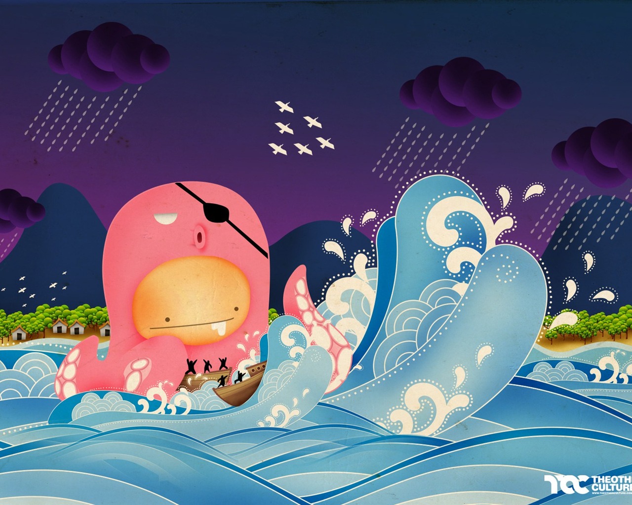 Ilustrace Design kolekce Wallpaper #33 - 1280x1024