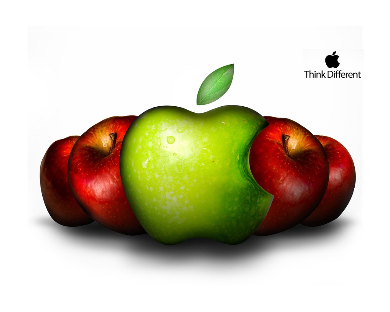 New Apple téma Tapety na plochu #21 - 1280x1024