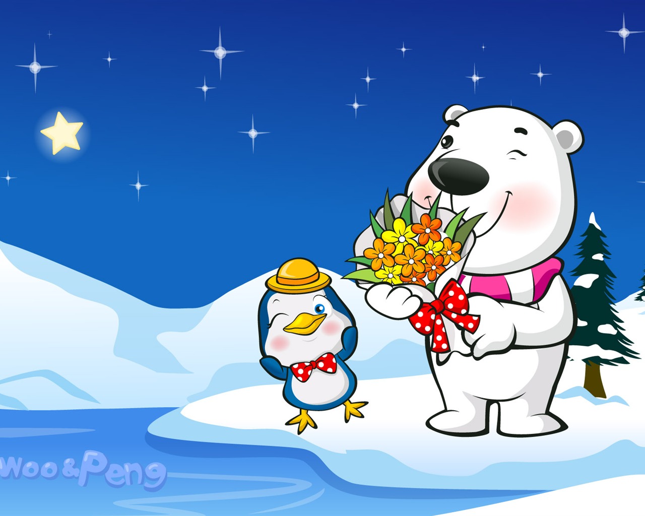 BawooPeng壁紙(二) #2 - 1280x1024