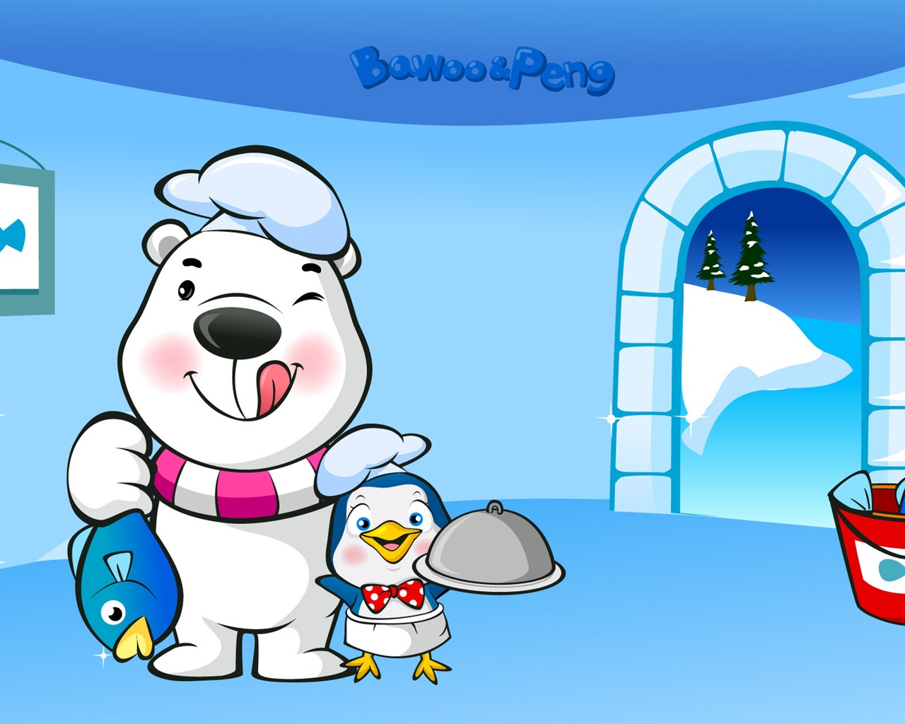 BawooPeng wallpaper (2) #11 - 1280x1024