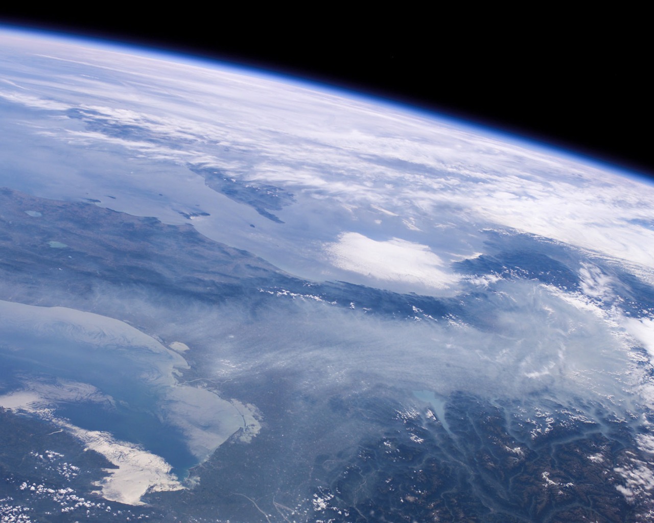 NASA prostor HD Tapety na plochu #1 - 1280x1024