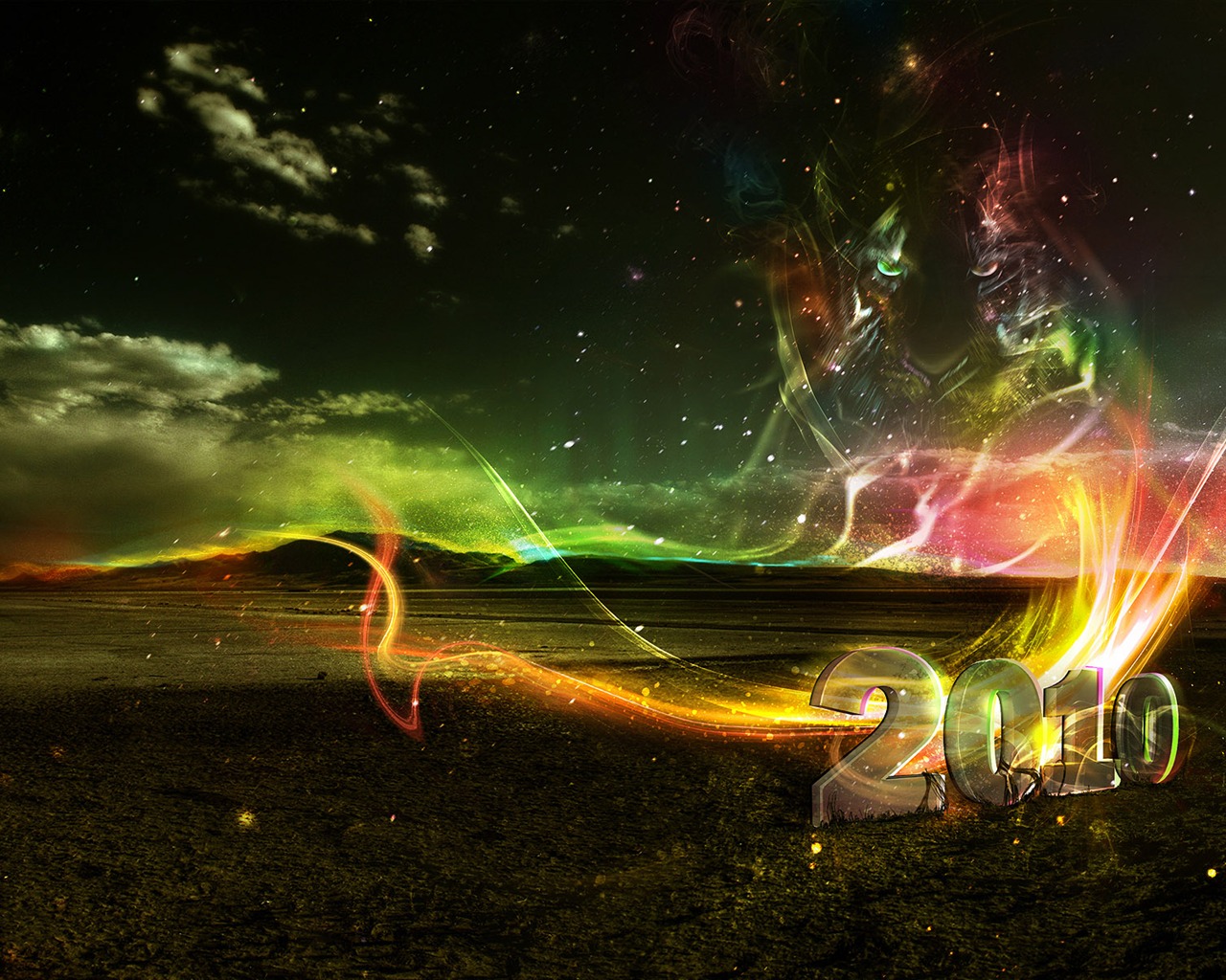 2010 Album wallpaper (2) #4 - 1280x1024