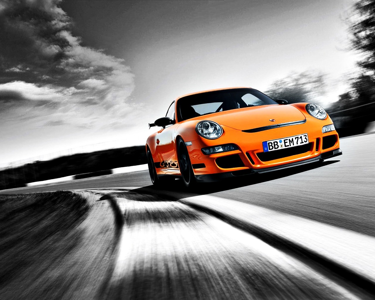 Fast sports wallpaper design automobile #13 - 1280x1024