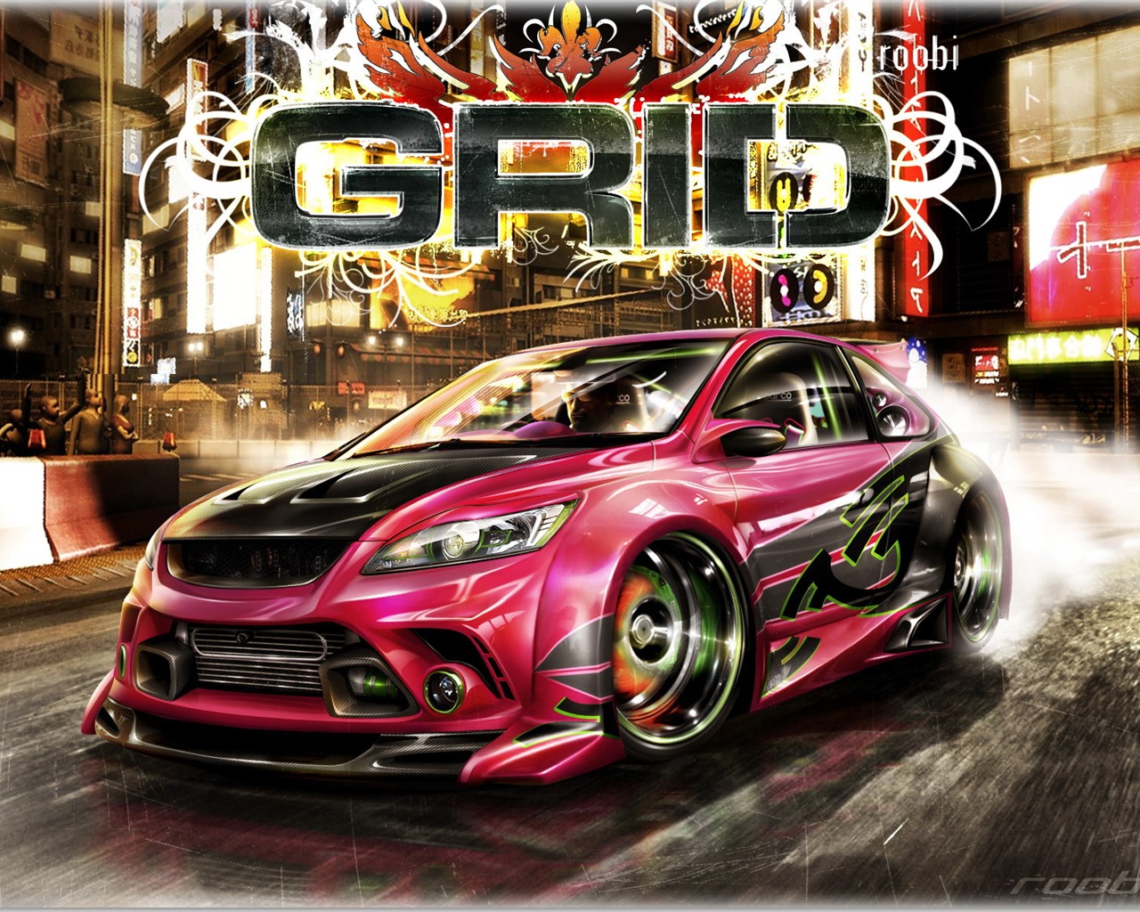 急速跑車設計壁紙 #14 - 1280x1024