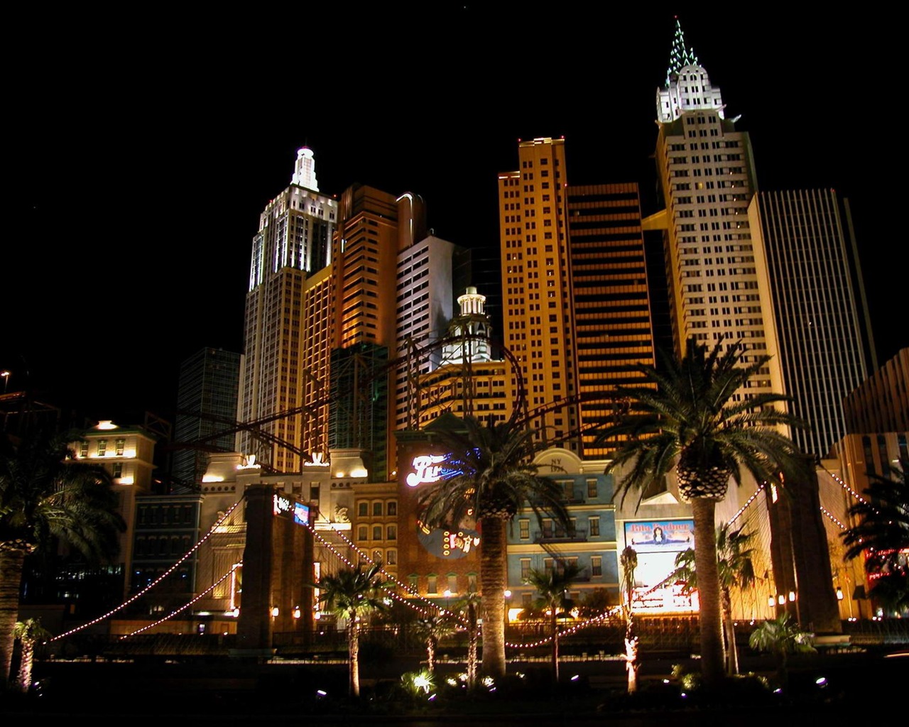Glamorous Las Vegas City Fond d'écran #40 - 1280x1024