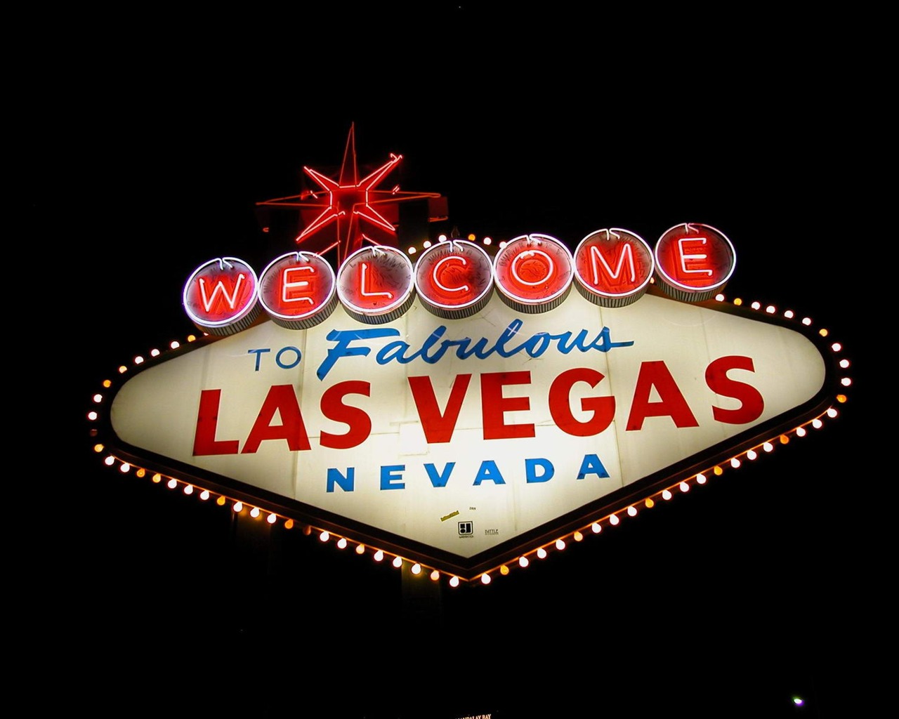 Glamorous Las Vegas City Fond d'écran #42 - 1280x1024