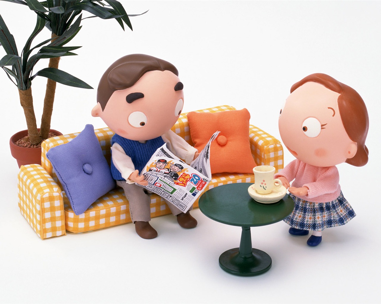 Happy Family wallpaper album (3) #5 - 1280x1024