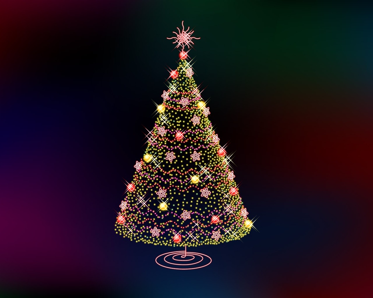 Christmas landscaping series wallpaper (10) #9 - 1280x1024