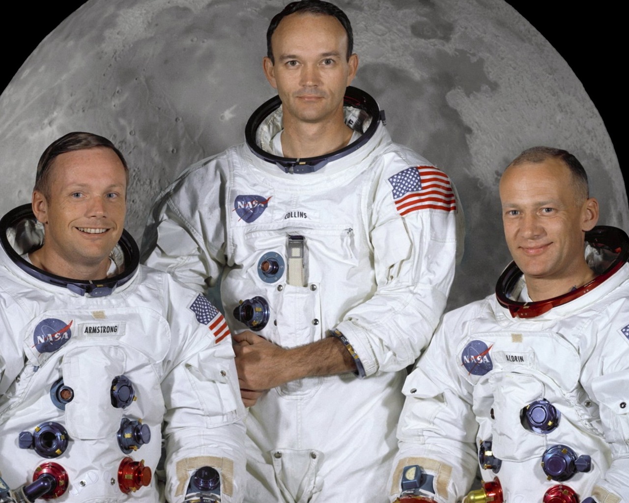 Apollo 11 vzácných fotografií na plochu #2 - 1280x1024