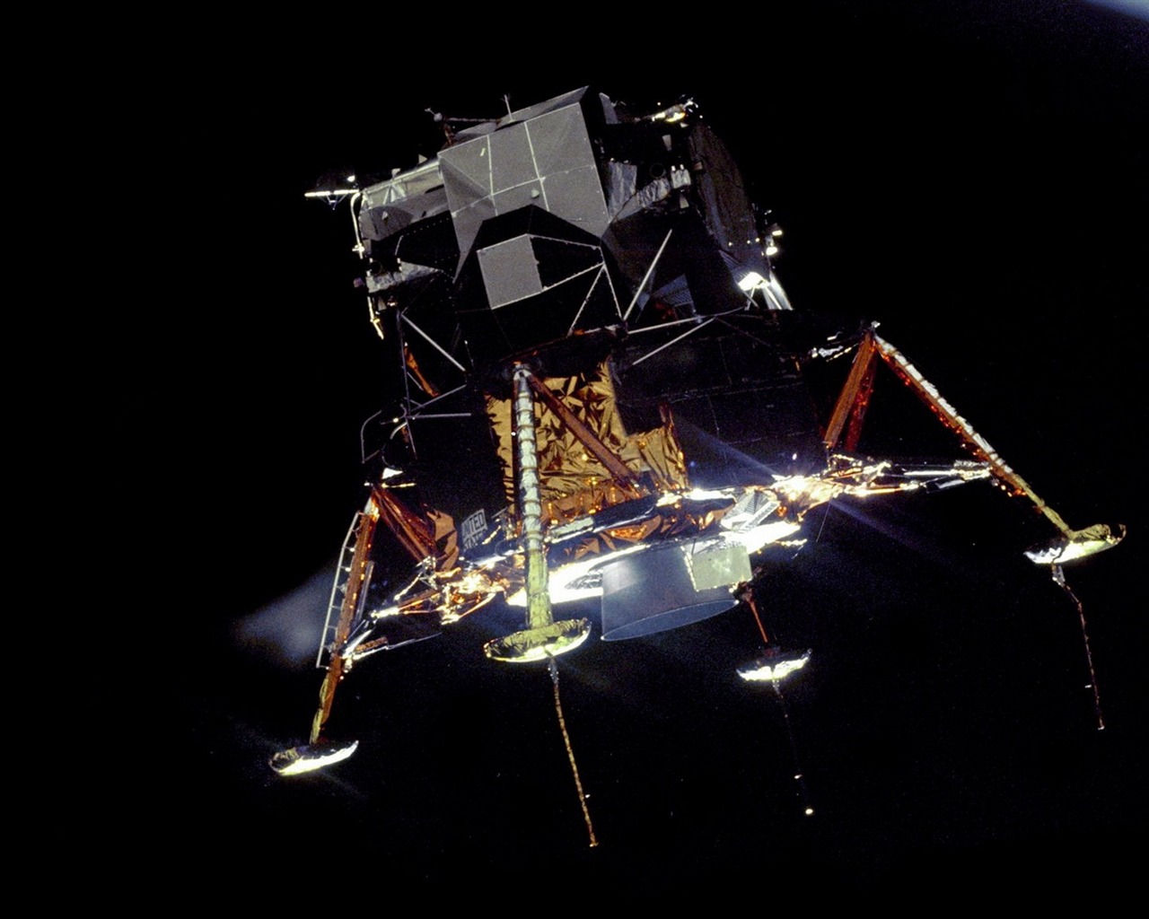 Apollo 11 vzácných fotografií na plochu #4 - 1280x1024