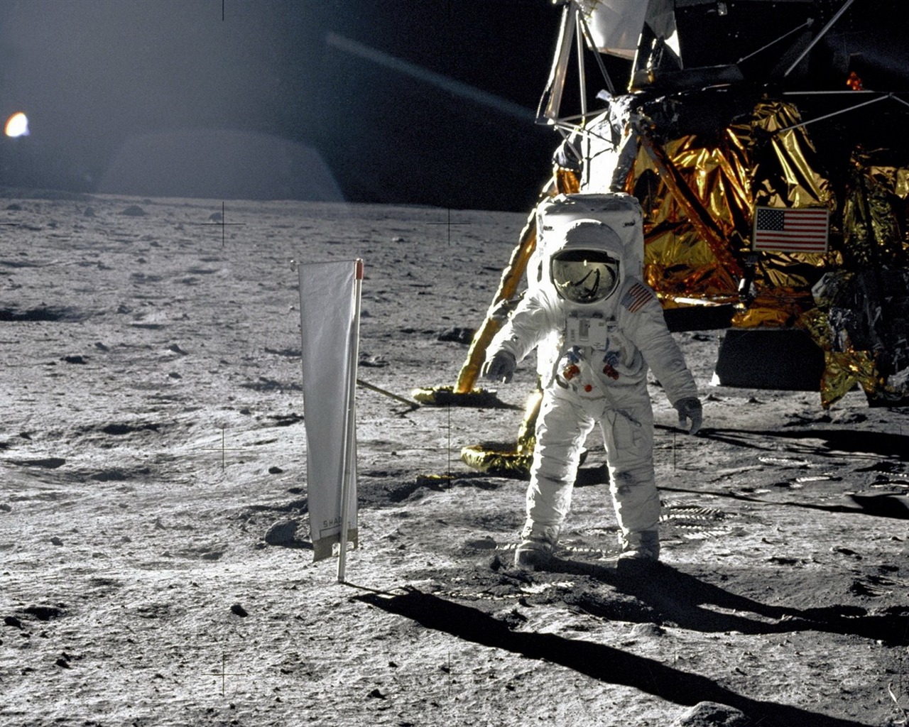 Apollo 11 vzácných fotografií na plochu #5 - 1280x1024