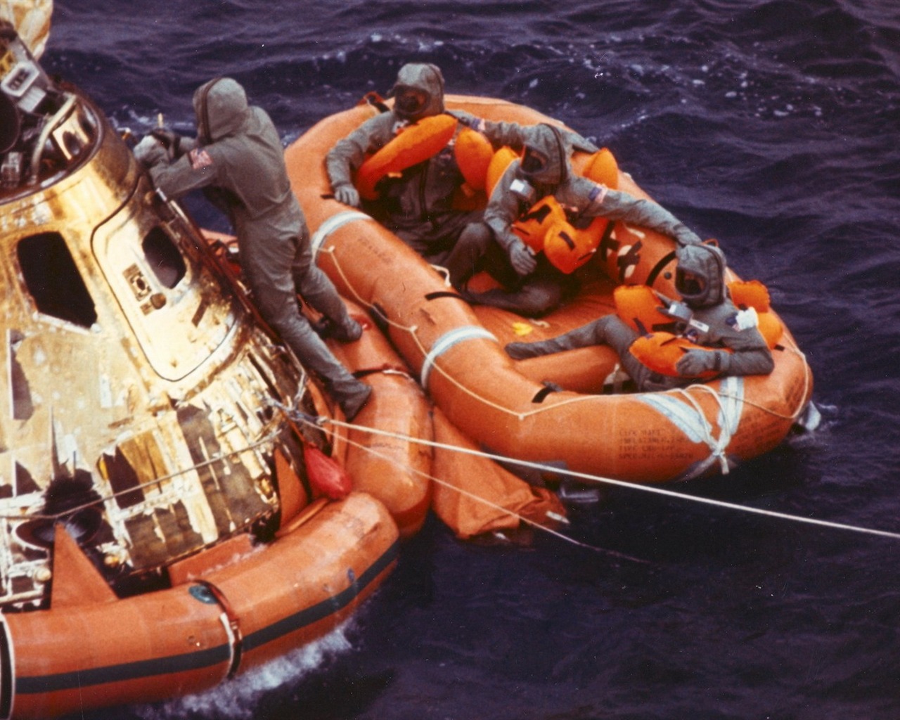 Apollo 11 vzácných fotografií na plochu #31 - 1280x1024