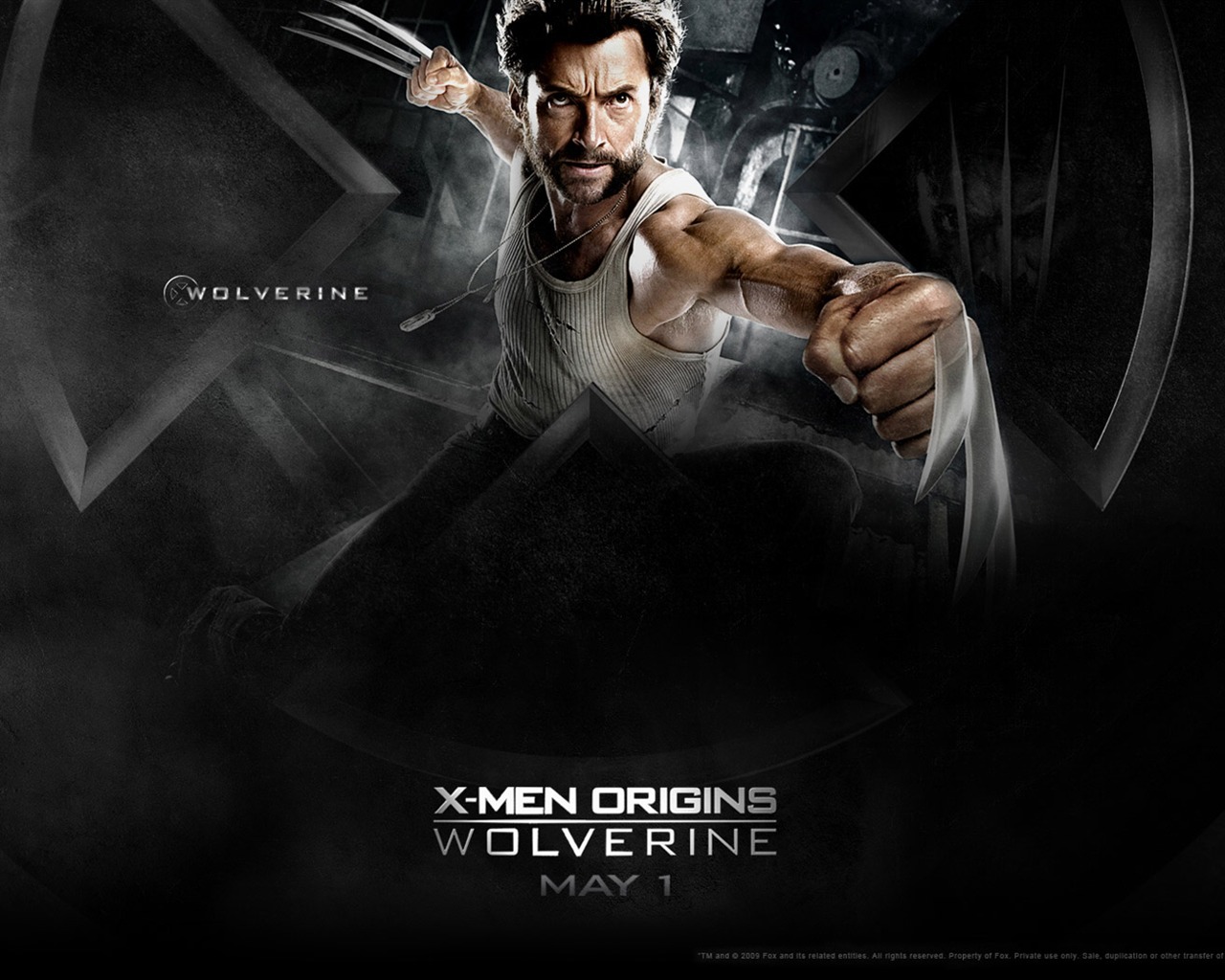 Wolverine film Tapety na plochu #1 - 1280x1024