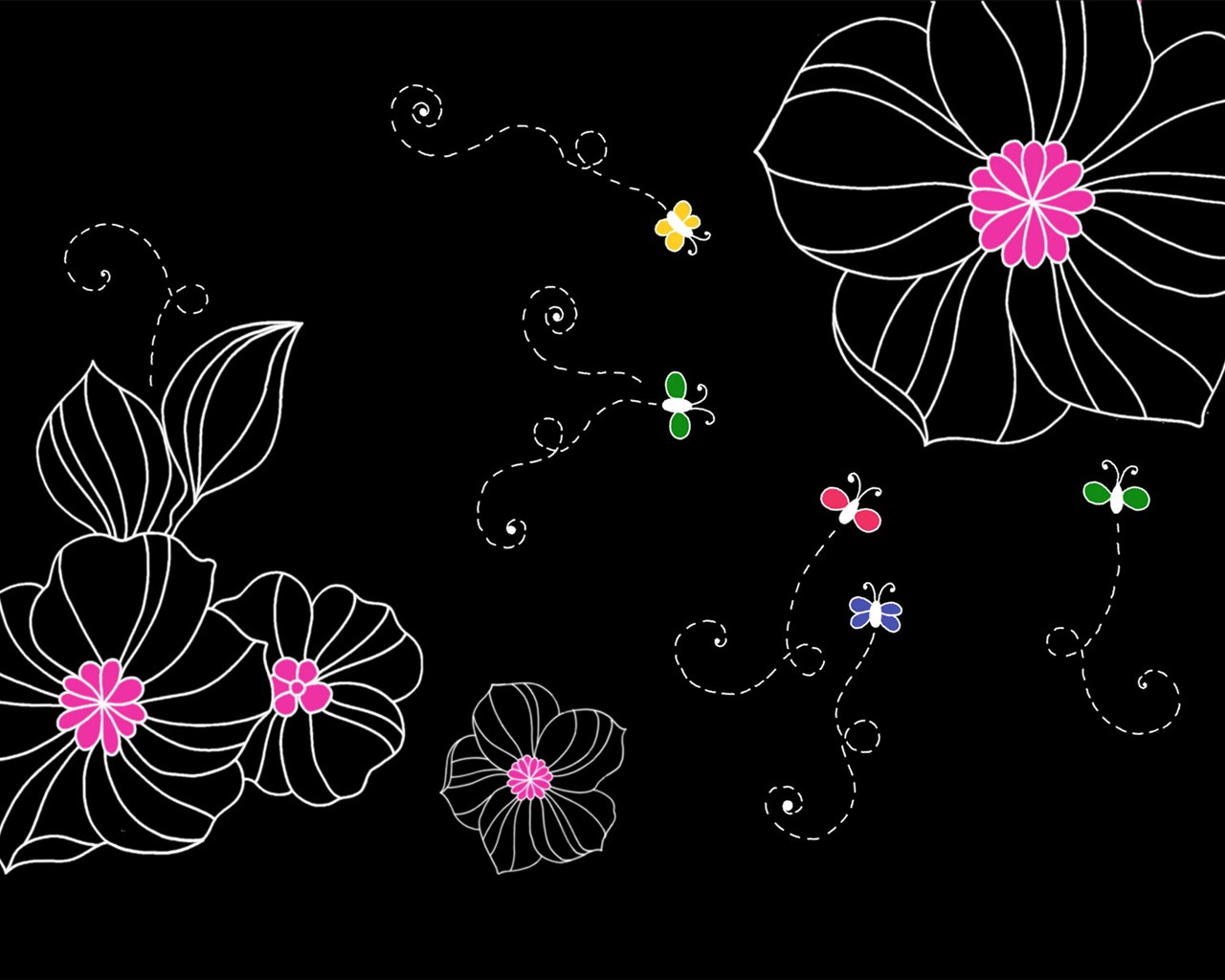 Synthetic Flower HD Wallpapers #13 - 1280x1024