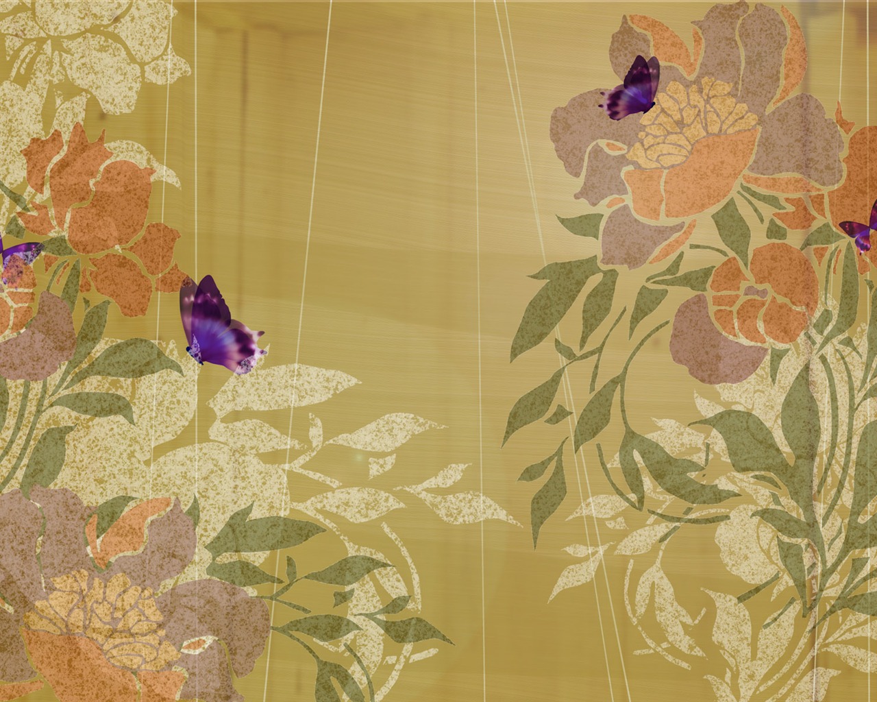 合成花卉 高清壁紙 #36 - 1280x1024
