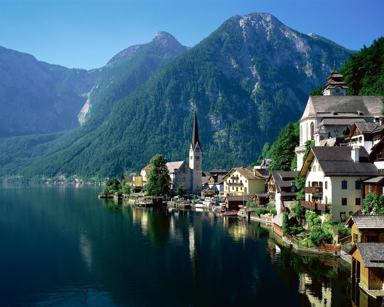 beaux paysages de l'Autriche d'écran #3 - 1280x1024
