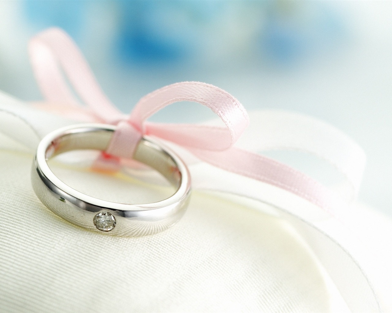 Wedding flower  wedding ring wallpaper(1) #1 - 1280x1024