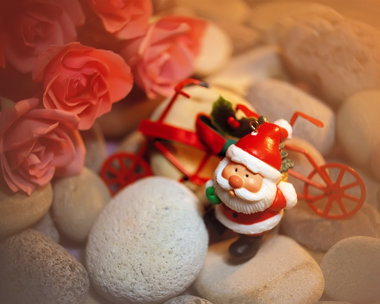 Christmas landscaping series wallpaper (11) #3 - 1280x1024