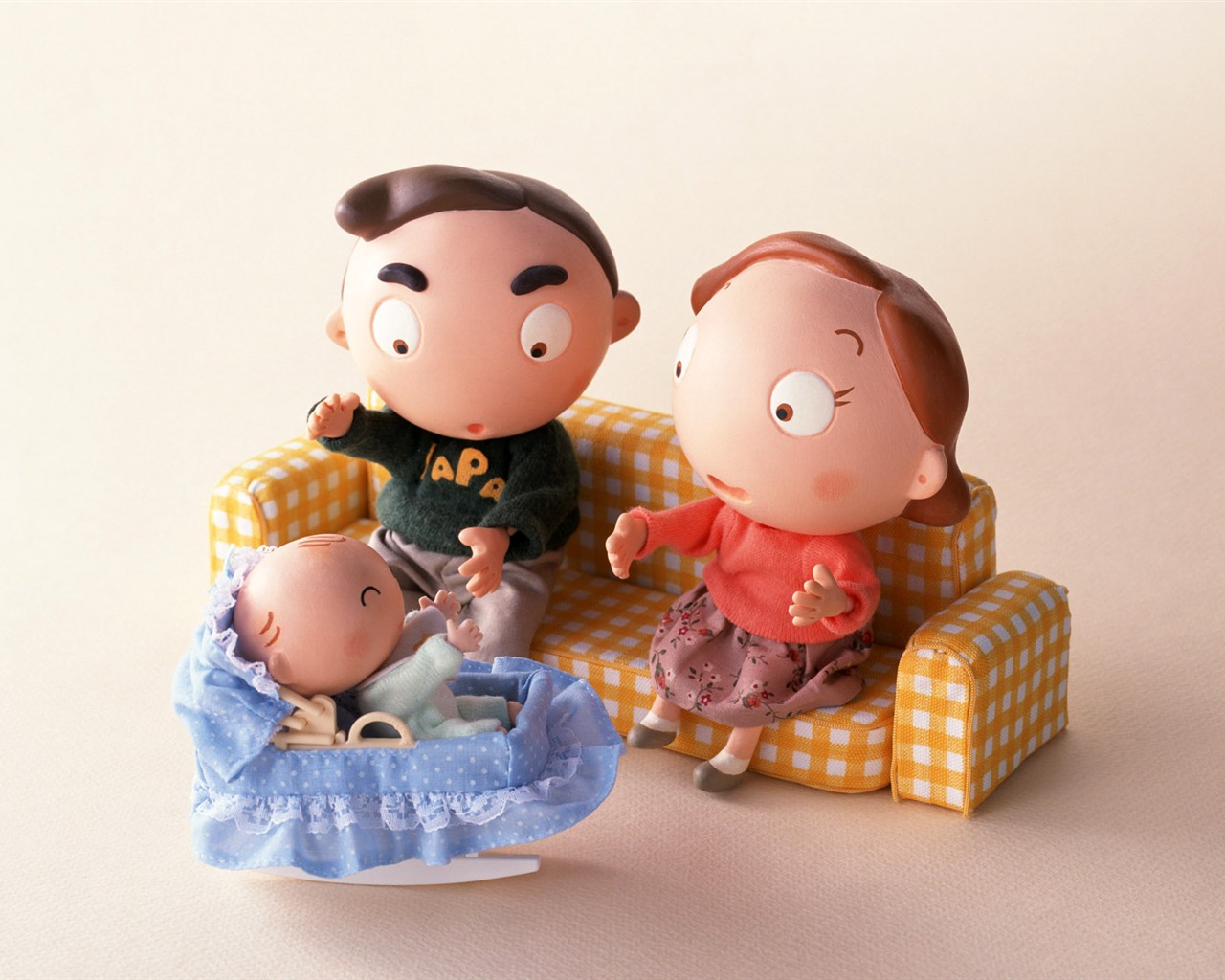 Happy Family wallpaper album (5) #11 - 1280x1024
