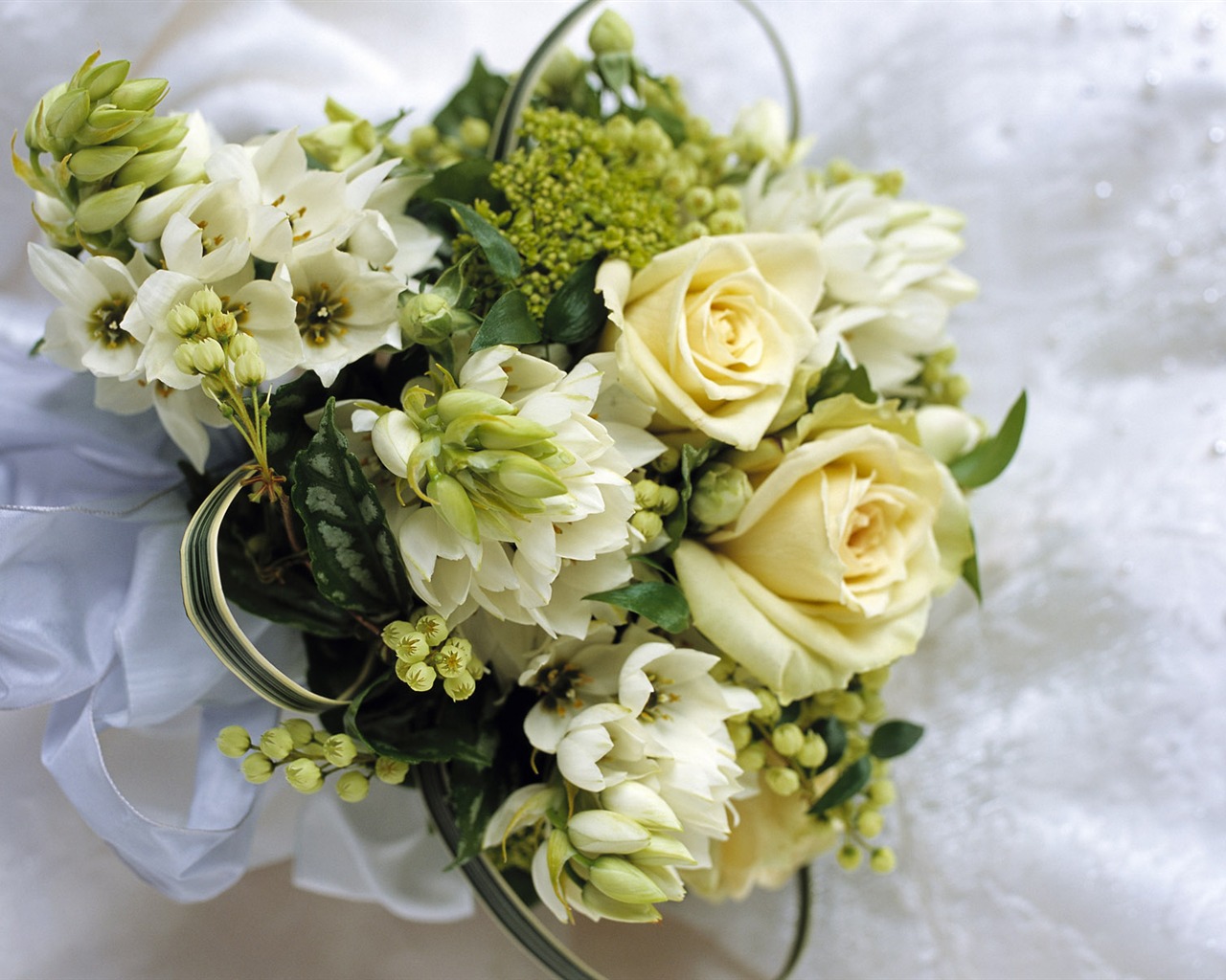 Wedding flower wedding ring wallpaper(2) #11 - 1280x1024
