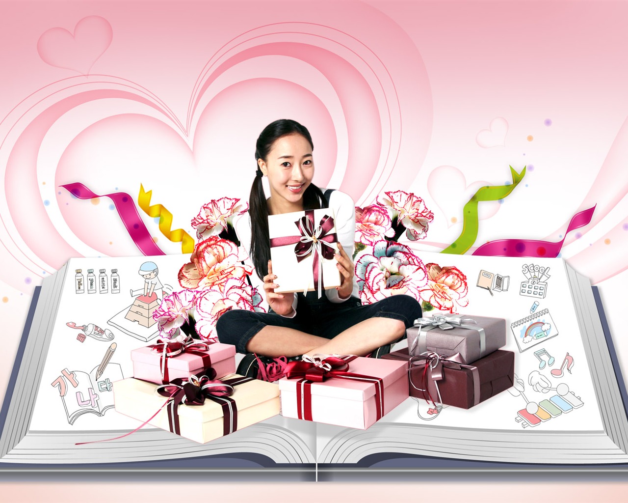 合成人物高清壁紙 #5 - 1280x1024