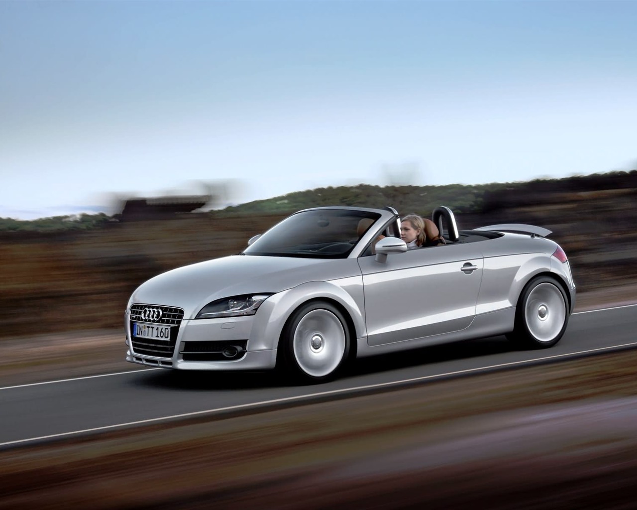 Audi TT Roadster 3.2 Quattro wallpaper #2 - 1280x1024