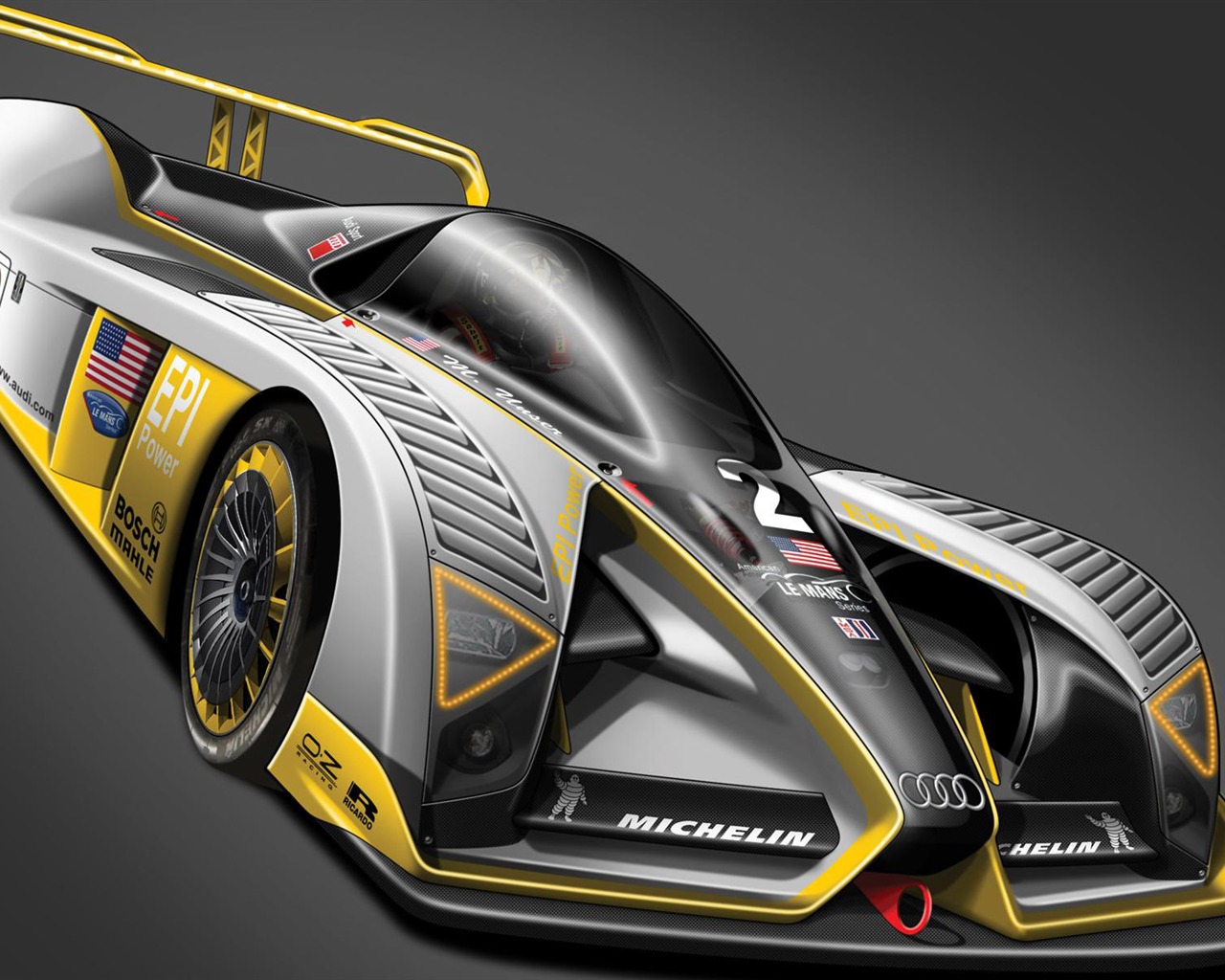 Cool design elegantní sportovní vůz wallpaper #4 - 1280x1024
