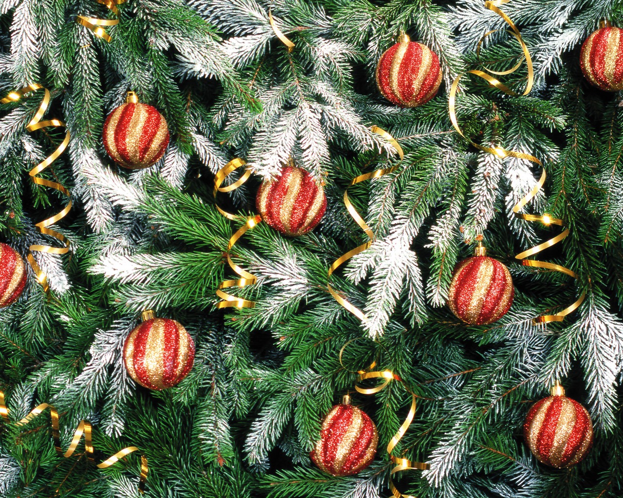 vánoční terénní řady tapety (13) #5 - 1280x1024