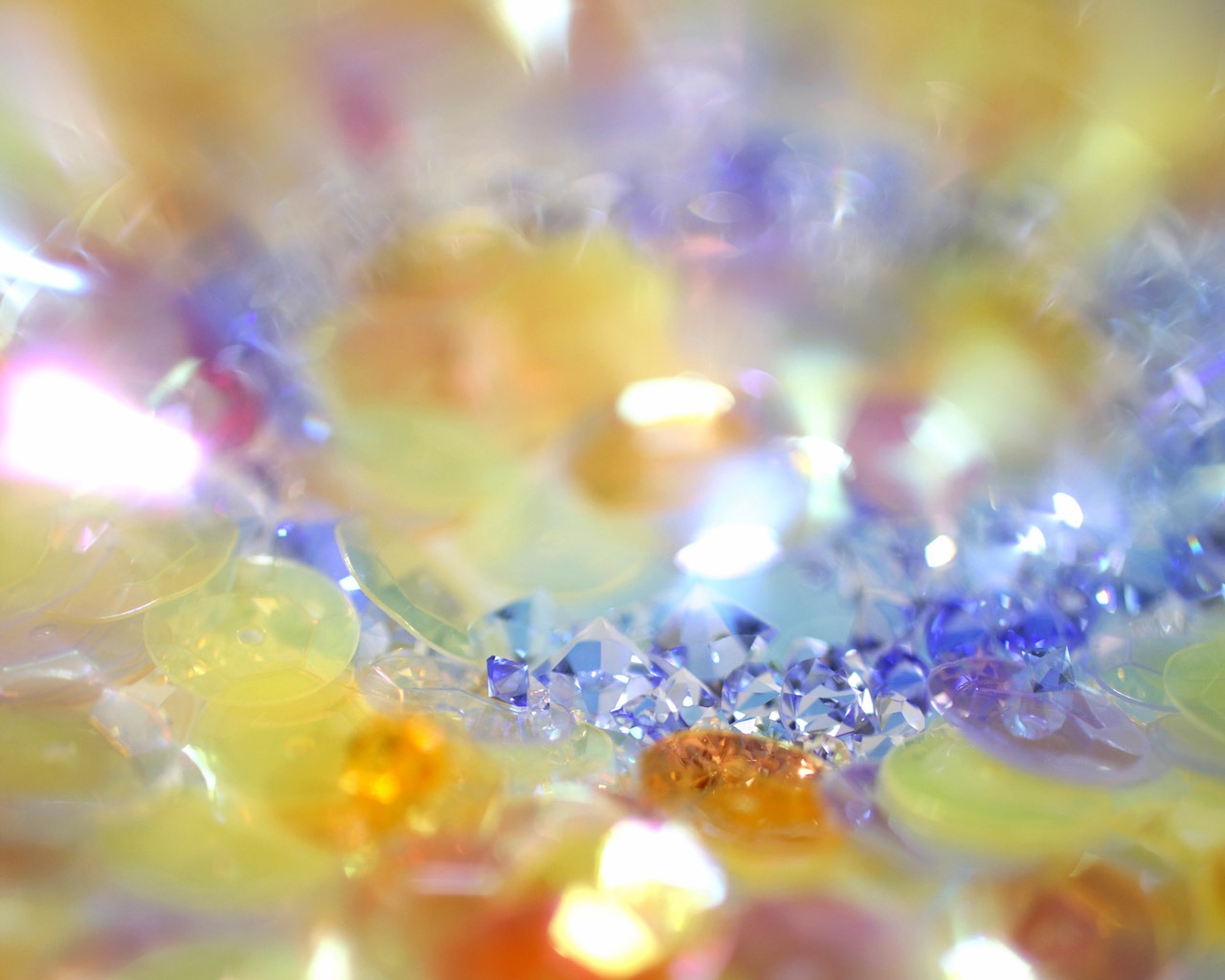 Fondo de pantalla de cristal brillante del disco (2) #31 - 1280x1024