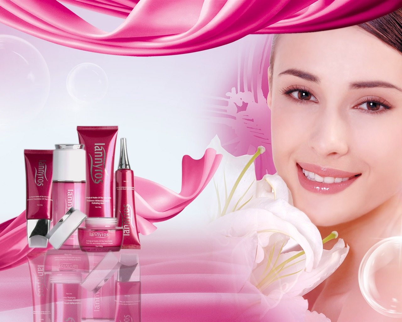 Cosmetics Advertising Wallpaper Album (1) #8 - 1280x1024