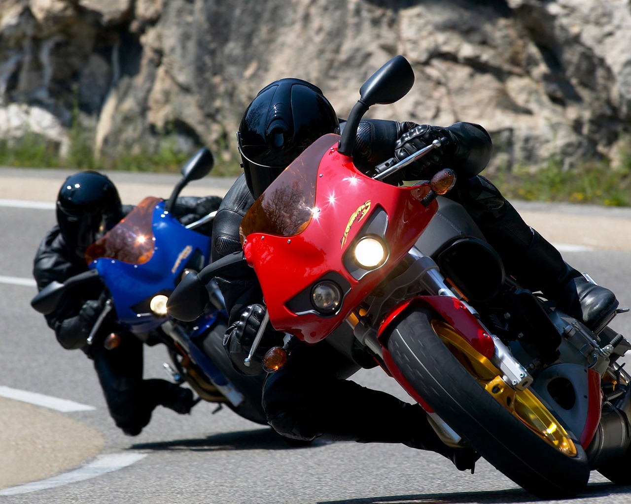 Turn Motocykl Tapeta Kolekce #21 - 1280x1024